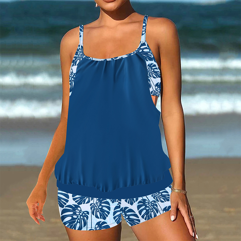 ❤️ Set elegant de două piese pentru femei – bluză tip tankini și pantaloni scurți! Perfect pentru plajă, piscină sau concediu. 📦 Livrare rapidă și plata DOAR la livrare în România. ✅ Comandă acum pe site – stoc limitat!