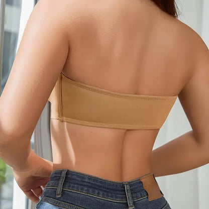 Femei sutien push-up fără bretele, fără armături, cu închidere în față