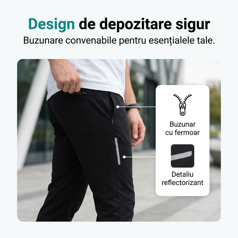 Pantaloni Capri Casual pentru Femei, Uscare Rapidă, Elastici