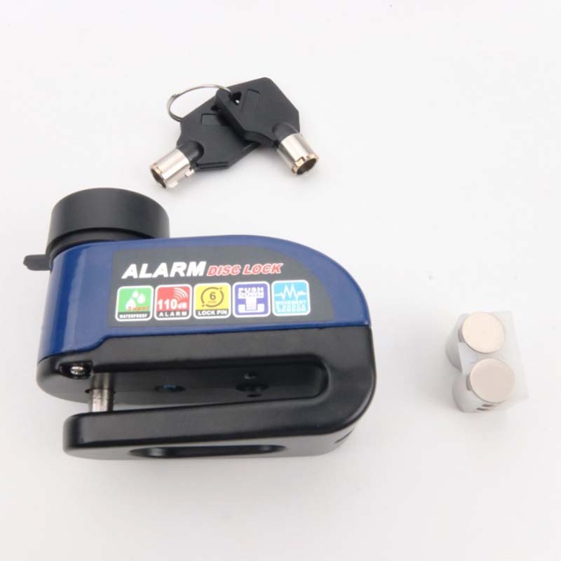 🔒 Asigură-ți motocicleta instantaneu! Blocator de disc cu alarmă de 110dB și senzor de mișcare. 🏍️🔊 Plată la livrare!