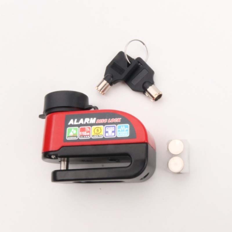 🔒 Asigură-ți motocicleta instantaneu! Blocator de disc cu alarmă de 110dB și senzor de mișcare. 🏍️🔊 Plată la livrare!