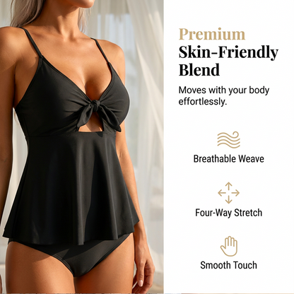 🌊 REDUCERE 49%! Set costum de baie două piese pentru femei – stil și confort pe plajă. 👙 Plătești DOAR la livrare în România. ✅ Comandă acum – stoc limitat!
