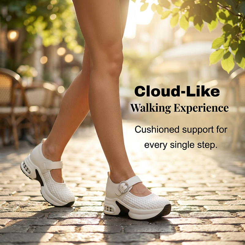 👡 Pantofi Mary Janes cu platformă – Material țesut respirabil, comozi și eleganți! 🌬️✨ Transport gratuit & ramburs!