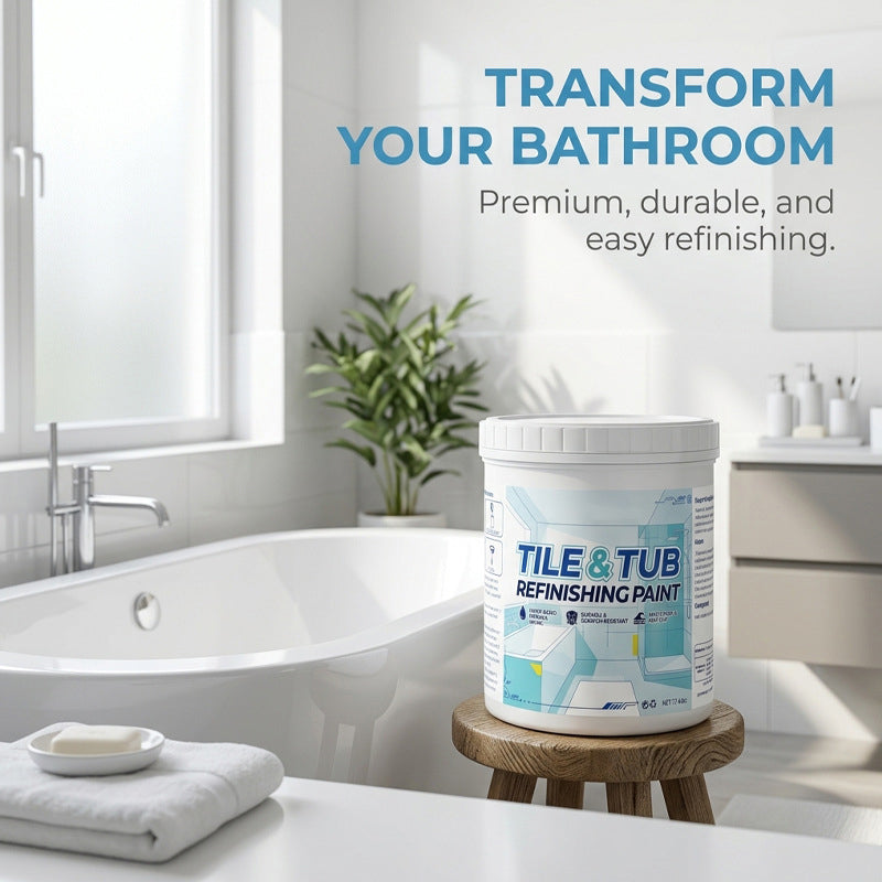 🎨 Set premium vopsea pentru plăci ceramice și căzi – Renovează fără să înlocuiești! 🛁✨ Plată la livrare!
