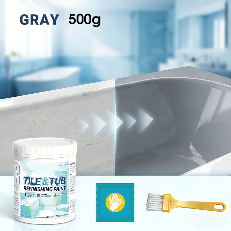 🎨 Set premium vopsea pentru plăci ceramice și căzi – Renovează fără să înlocuiești! 🛁✨ Plată la livrare!