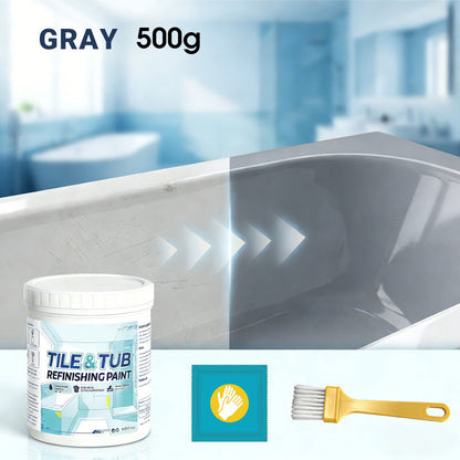 🎨 Set premium vopsea pentru plăci ceramice și căzi – Renovează fără să înlocuiești! 🛁✨ Plată la livrare!