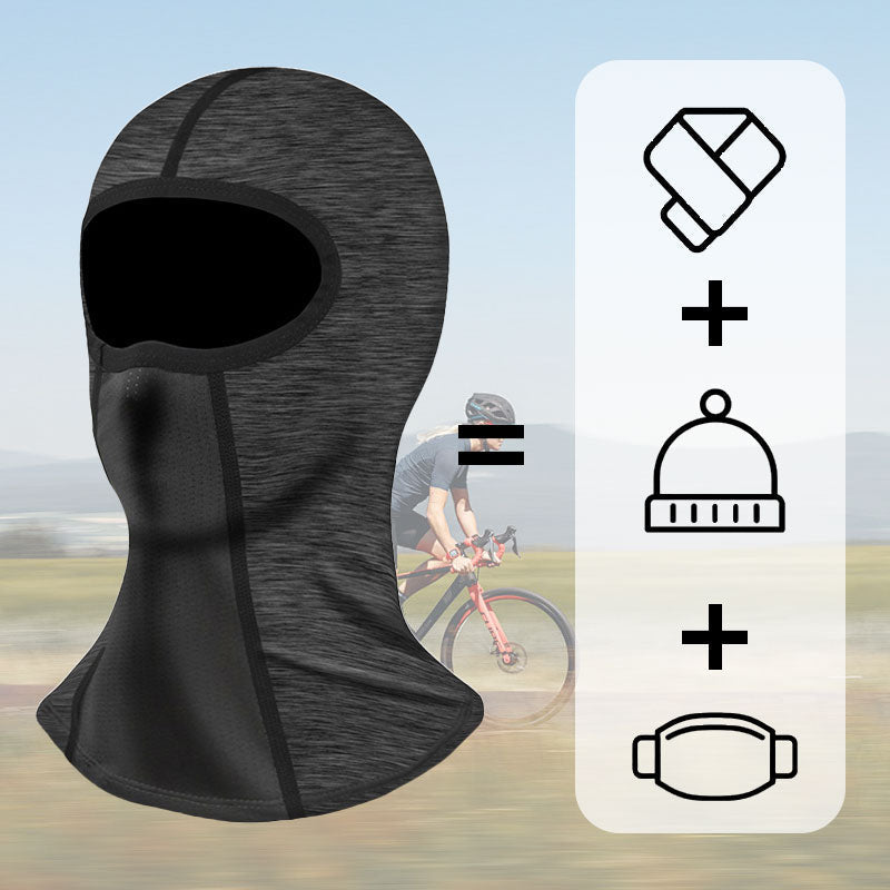 🌬️☀️ Mască integrală anti-vânt – filtru UPF 50+, uscare rapidă. Protecție solară pentru ciclism și motociclism! 🏍️ Plată la livrare!