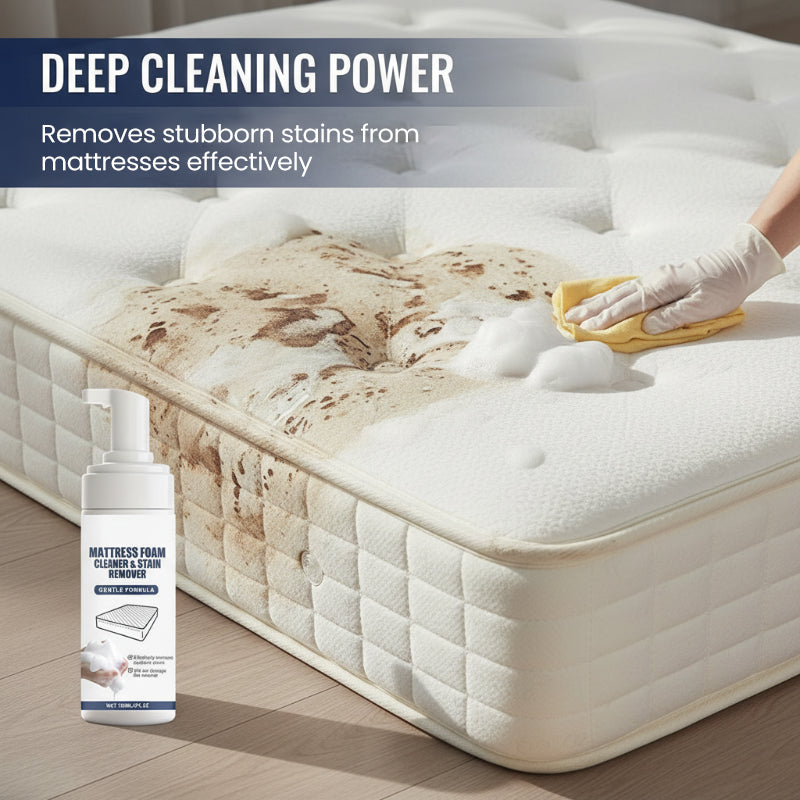 🛏️✨ Curățător cu spumă pentru saltele – Reîmprospătează-ți patul, fără apă, fără efort! ✅ Plată la livrare!