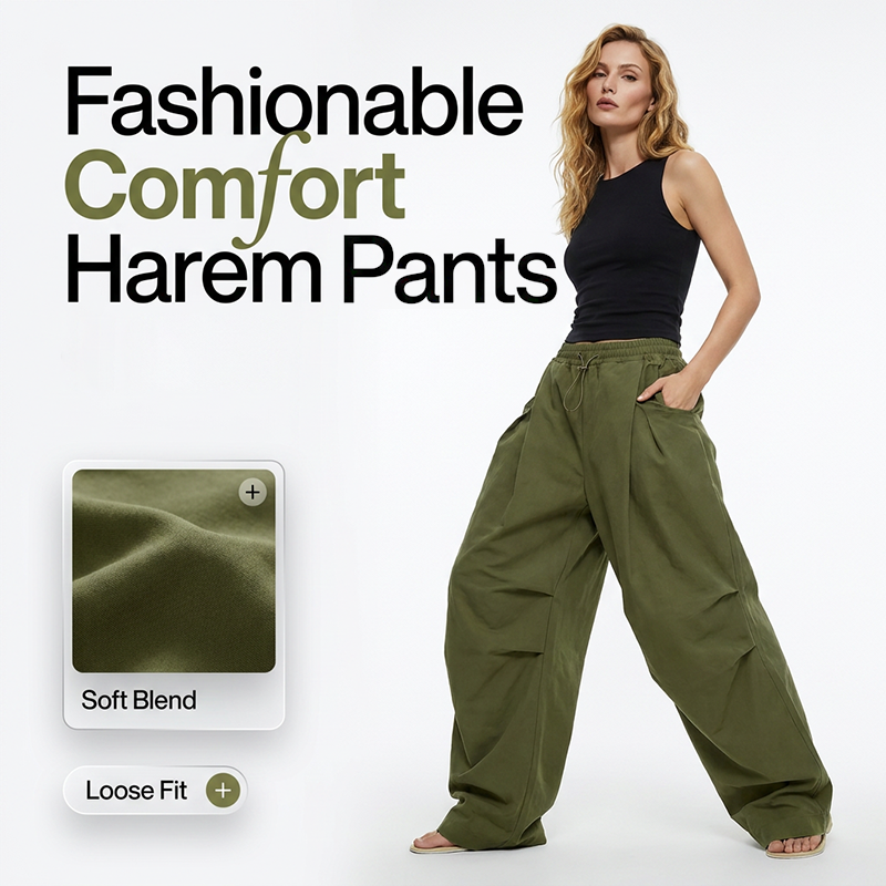 🌿 Pantaloni lejeri pentru outdoor – croială largă, respirabili, stil relaxat. 🚚 Plătești la livrare – stoc limitat 🔥