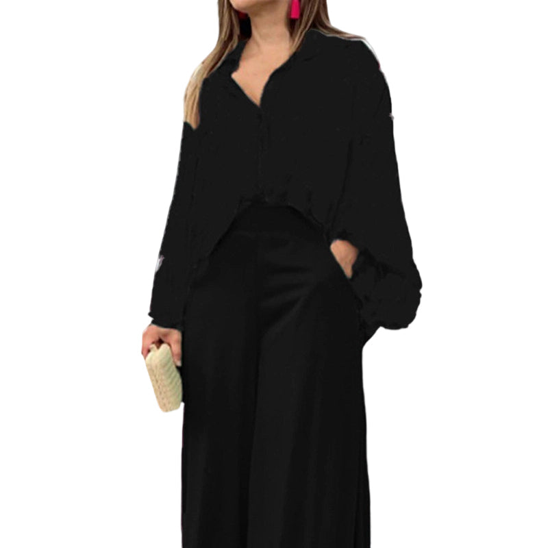 👚 Set bluză cu imprimeu + pantaloni largi pentru femei – stil lejer, confortabil, potrivit pentru orice ocazie. 🌸 Plată la livrare!