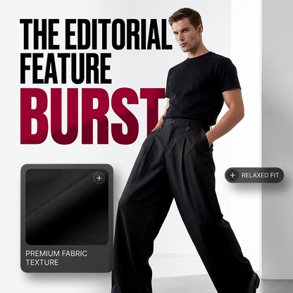 👔 Pantaloni de costum pentru bărbați – croială clasică, talie largă, confort și eleganță. ✅ Plată la livrare!