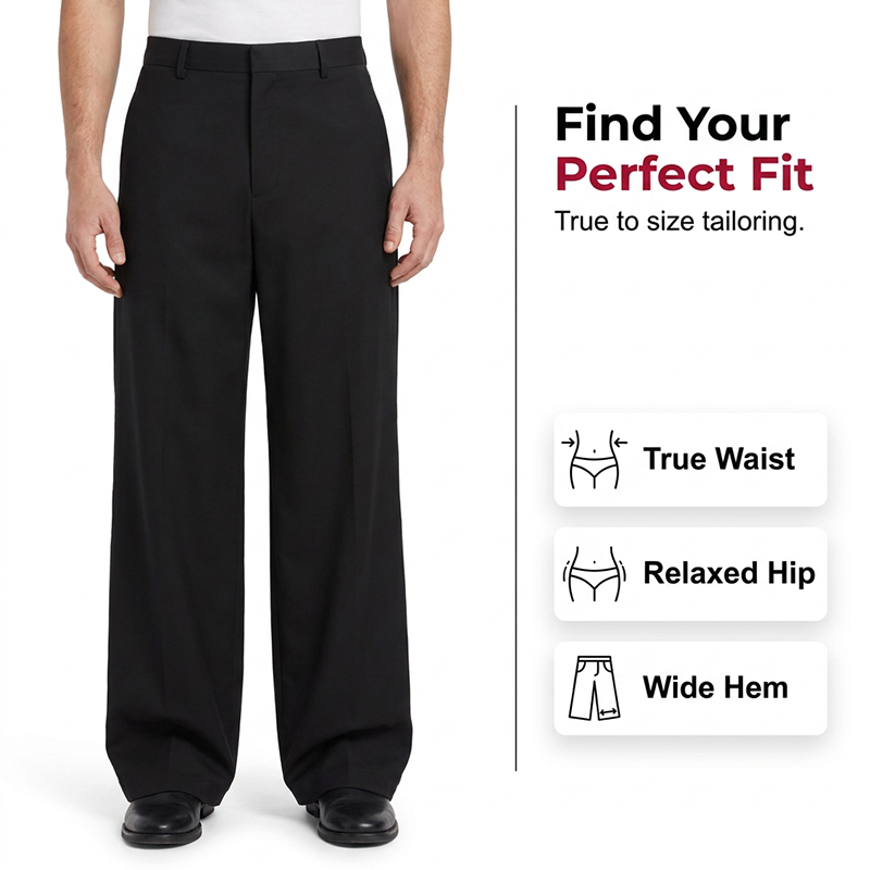 👔 Pantaloni de costum pentru bărbați – croială clasică, talie largă, confort și eleganță. ✅ Plată la livrare!