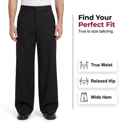 👔 Pantaloni de costum pentru bărbați – croială clasică, talie largă, confort și eleganță. ✅ Plată la livrare!