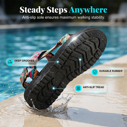 👡 Sandale cu platformă pentru femei, cu curele Velcro – confortabile, reglabile, perfecte pentru vară. 🌸 Plată la livrare!