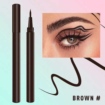 ✨ Eyeliner lichid cu vârf ultra-subțire – desenează linii precise, rezistent la apă. 👁️ Plată la livrare!