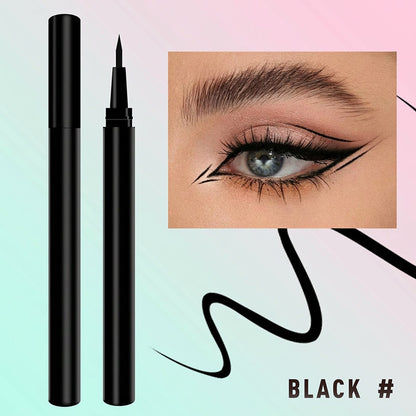 ✨ Eyeliner lichid cu vârf ultra-subțire – desenează linii precise, rezistent la apă. 👁️ Plată la livrare!