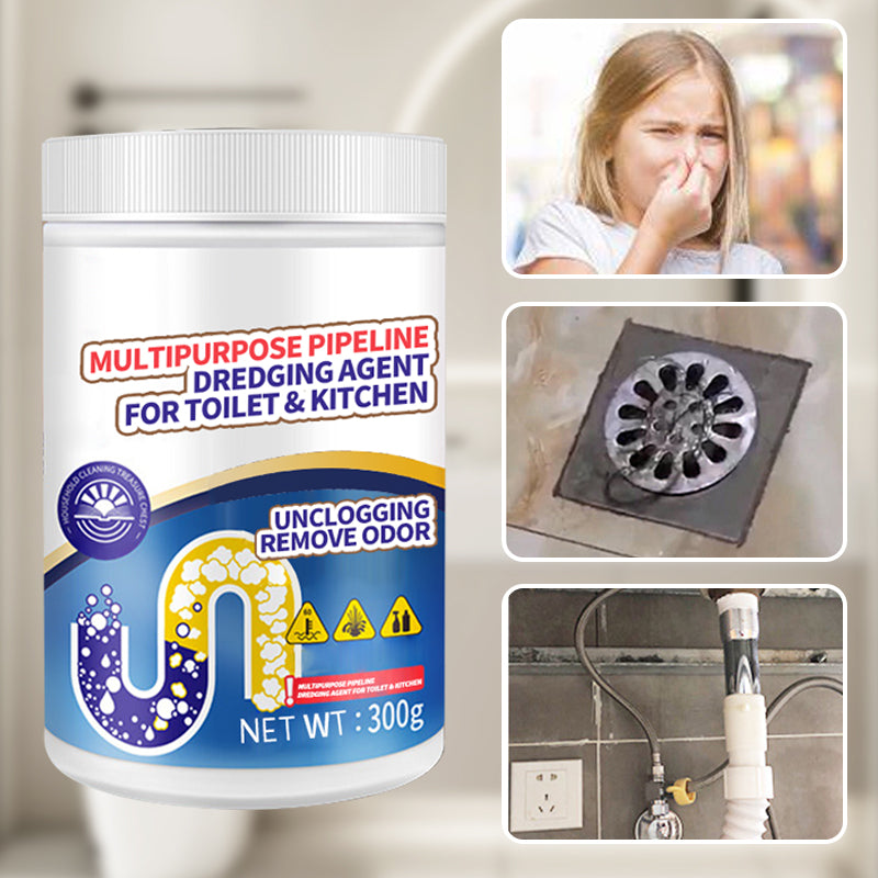 🔥DESTUPUCĂTOR UNIVERSAL: Același produs pentru WC + chiuvetă + bucătărie. Curăță țevile în 15 minute!