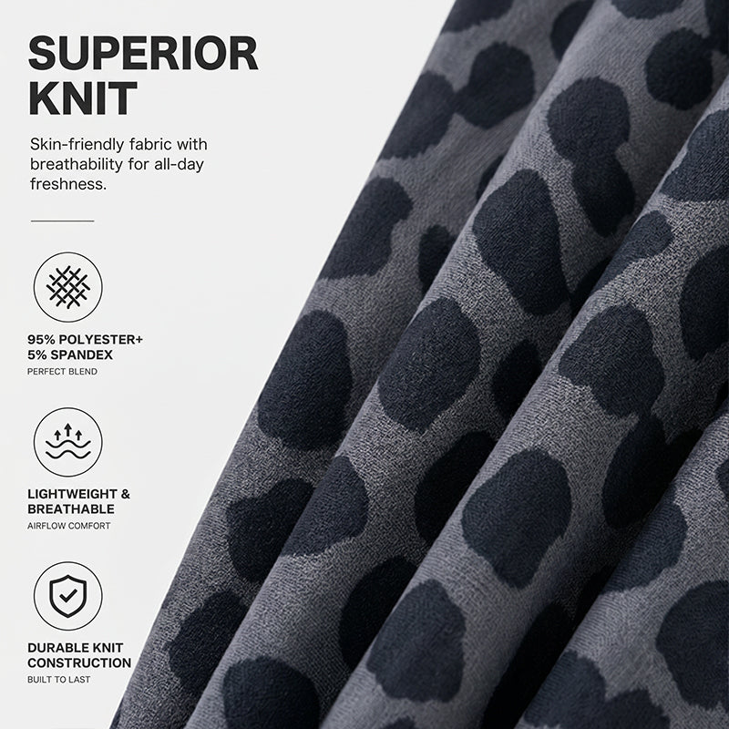 ✨ Imprimeu leopard e mereu la modă – Pantaloni largi cu volan. Stoc limitat!