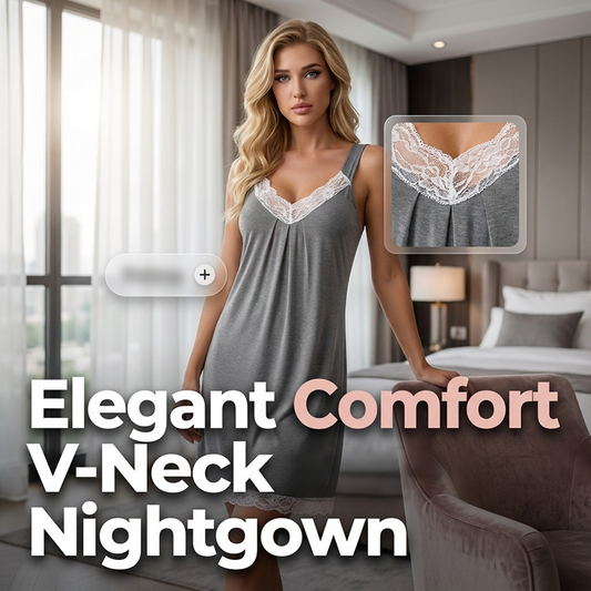 😍 Rochiță de noapte cu dantelă + decolteu în V – Senzuală și feminină. Click rapid!