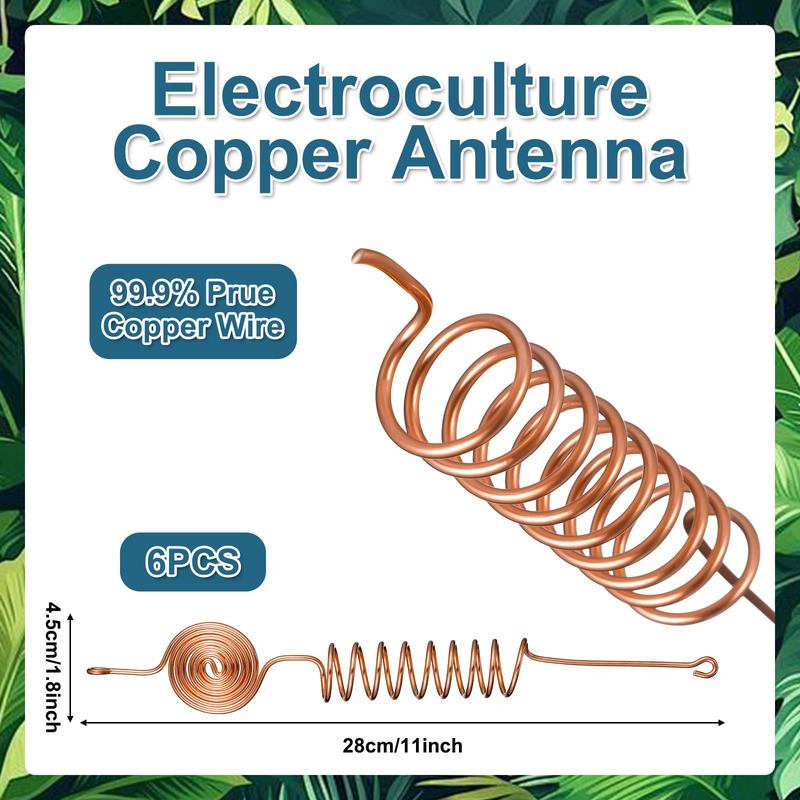 🔥ANTENĂ GRĂDINĂRIT DIN CUPRU: Prelucrat electric, durabil și performant. Pentru o grădină perfectă!