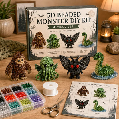 🧵✨ Distracție creativă pentru copii! Set animale 3D din mărgele – mic, drăguț și ușor de făcut. Ofertă limitată!