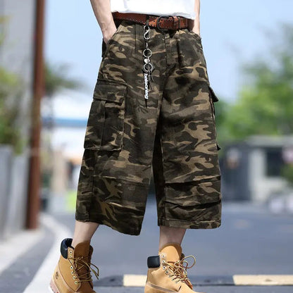 ⛺️ Șorturi cargo camuflate – unisex, comozi și în tendințe! 😎