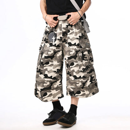 ⛺️ Șorturi cargo camuflate – unisex, comozi și în tendințe! 😎