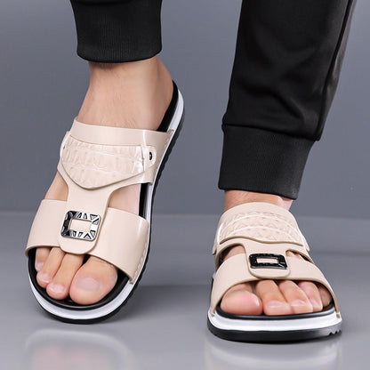 👞 Sandale bărbați piele ecologică – ușoare, comode toată ziua. ✅ Plată la livrare. Adaugă în coș