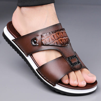 👞 Sandale bărbați piele ecologică – ușoare, comode toată ziua. ✅ Plată la livrare. Adaugă în coș