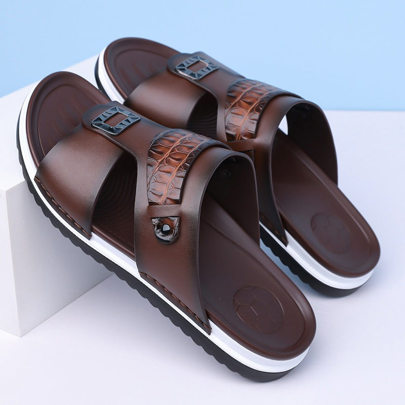 👞 Sandale bărbați piele ecologică – ușoare, comode toată ziua. ✅ Plată la livrare. Adaugă în coș