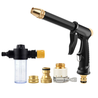 💧 Transformă furtunul într-un curățător puternic! Set duze de înaltă presiune cu generator de spumă. 🔧 Plată la livrare!