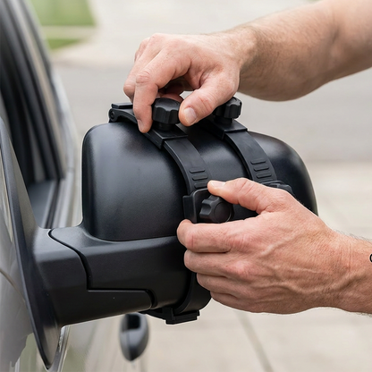 🚗 Vezi tot ce tractezi, fără unghiuri moarte! Oglindă laterală extensibilă și reglabilă pentru remorcă – siguranță maximă la manevre. ✅ Plătești la livrare. Comandă acum!