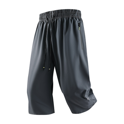 📢 REDUCERE 40%! ⏰ Pantaloni scurți 3/4 pentru bărbați, cu uscare rapidă, tip jogger – comozi, perfecți pentru vară! ✅ Plată la livrare!