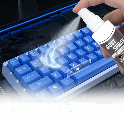 🧼 Tastatura ta e un magnet de bacterii? Spray cu ceață fină – curățare profundă, fără riscuri. 💻